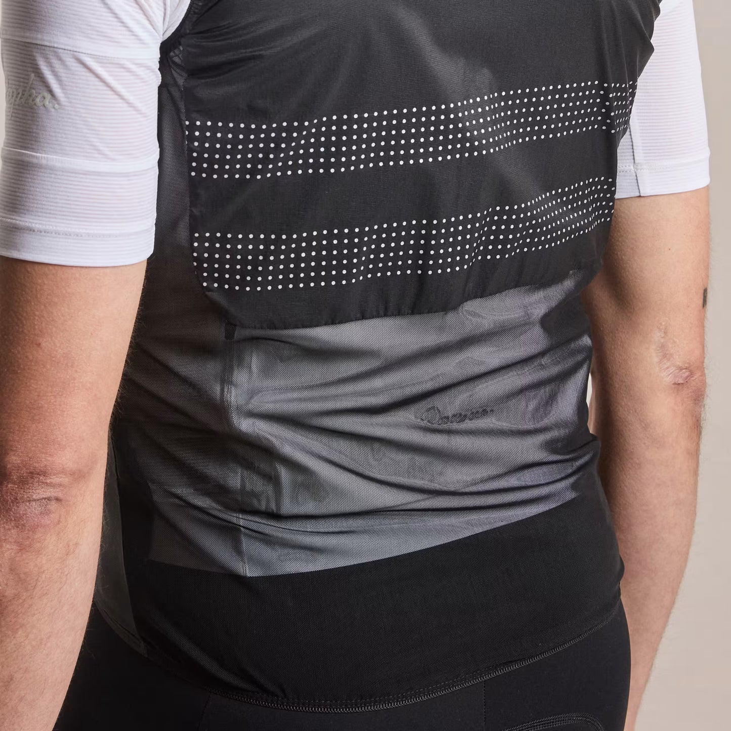 Rapha 2026 Men's Brevet Wind Cycling Gilet III, Black image 5