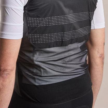 Rapha 2026 Men's Brevet Wind Cycling Gilet III, Black image 5