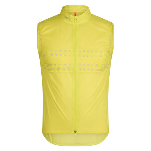 Rapha 2026 Men's Brevet Wind Gilet III, Chartreuse/Silver image 1