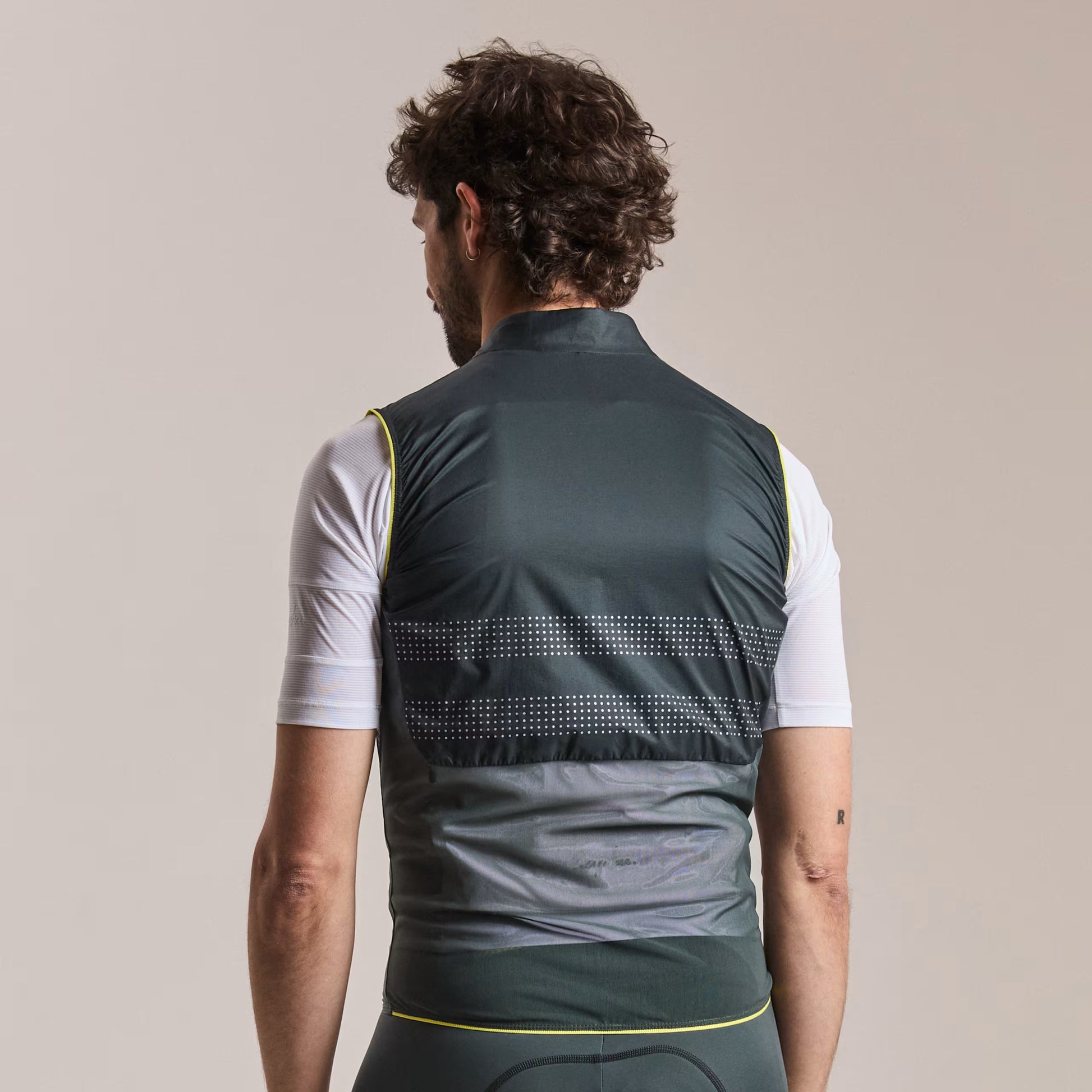 Rapha 2026 Men's Brevet Wind Cycling Gilet III, Dark Forest image 3