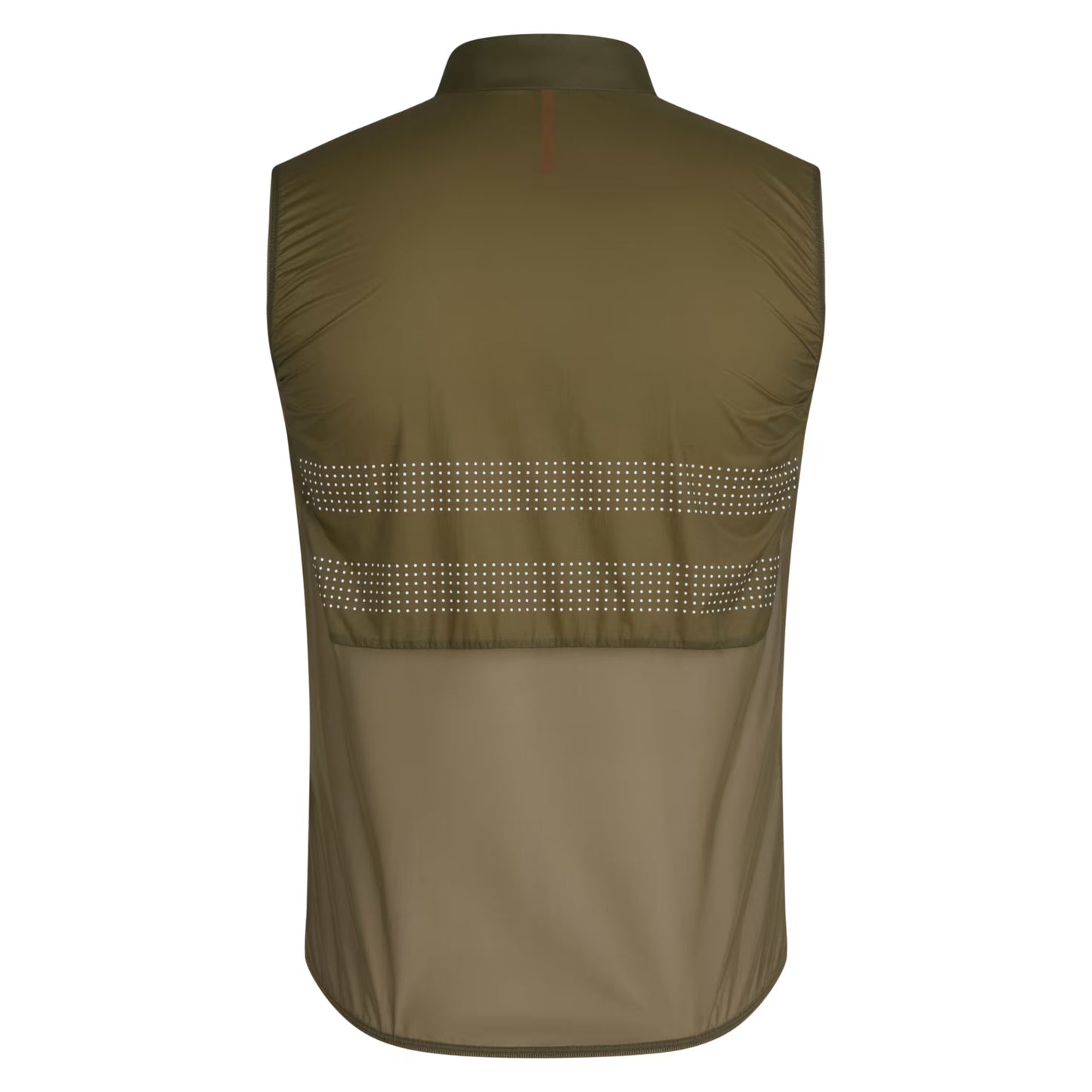 Rapha 2026 Men's Brevet Wind Cycling Gilet III, Dark Olive/White image 2