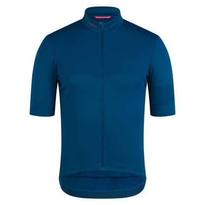 Rapha Men's Brevet Element Jersey, Jewelled Blue/Dark Navy BUP01XXBOS image 1