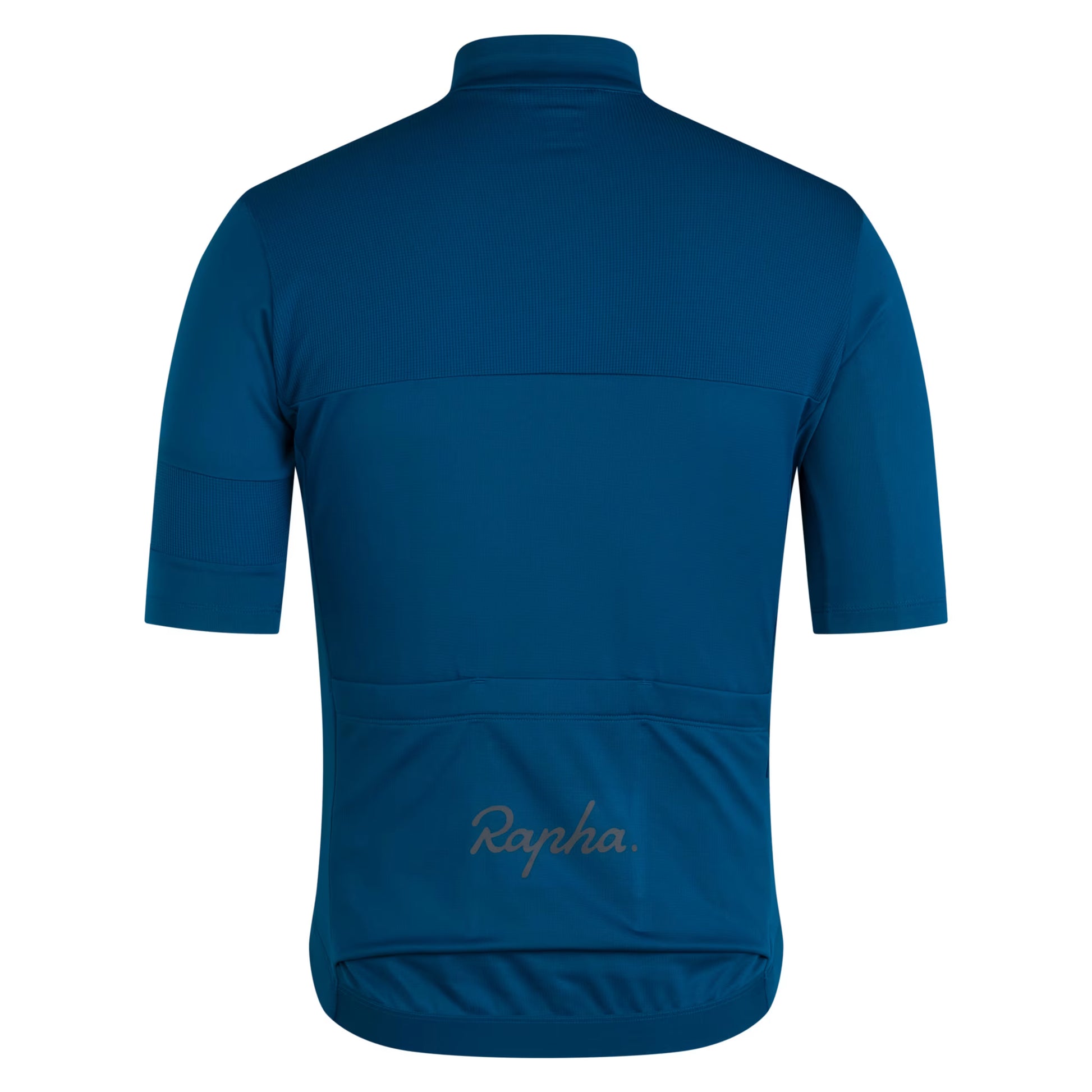 Rapha Men's Brevet Element Jersey, Jewelled Blue/Dark Navy BUP01XXBOS image 2