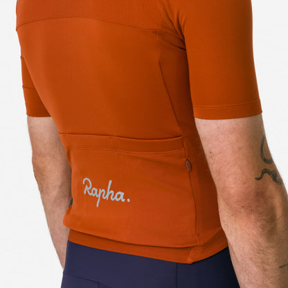 Rapha 2025 Men's Brevet Element Jersey Paprika / Silver image 4