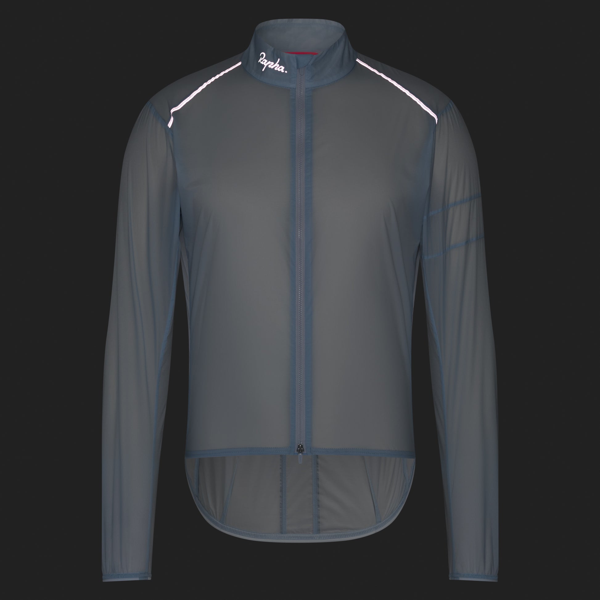 Rapha Men's Brevet Element Wind Jacket, Jewelled Ice/Silver image 5