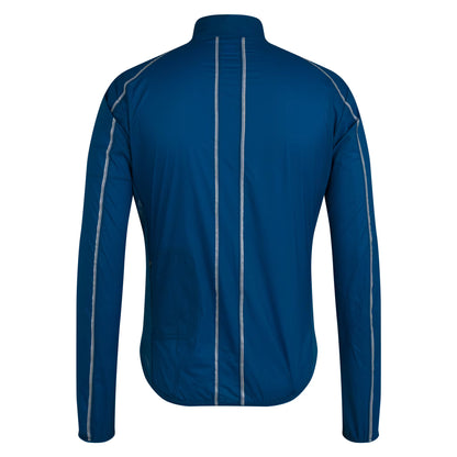 Rapha Men's Brevet Element Wind Jacket, Jewelled Blue/Silver image 2