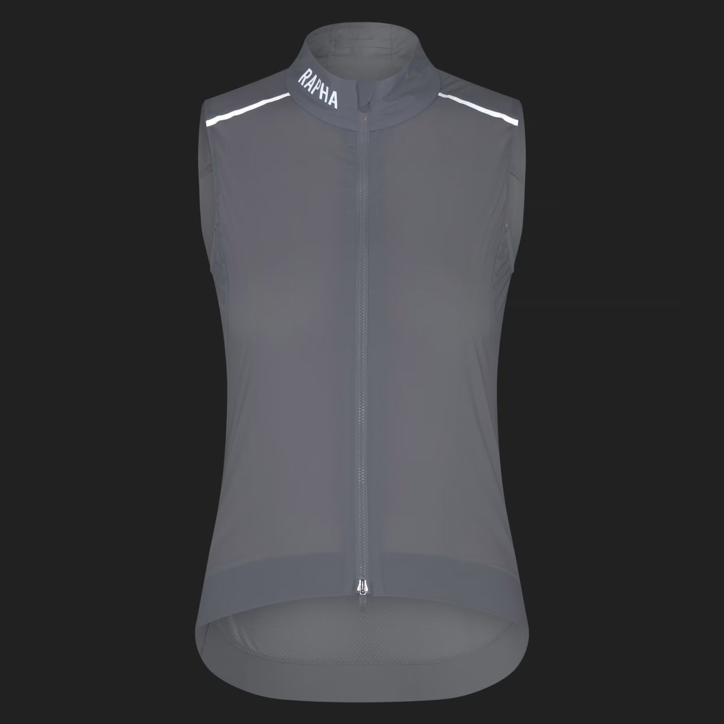 Rapha Women's Pro Team Gilet II Silver/White BWH01XXGGW image 4