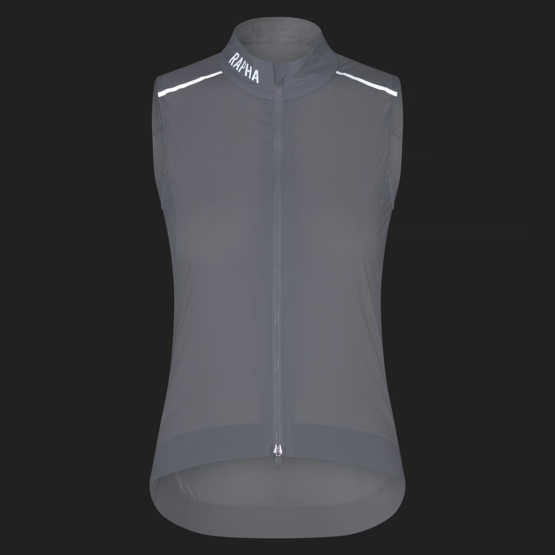 Rapha Women's Pro Team Gilet II Silver/White BWH01XXGGW image 4