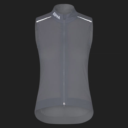 Rapha Women's Pro Team Gilet II Silver/White BWH01XXGGW image 4