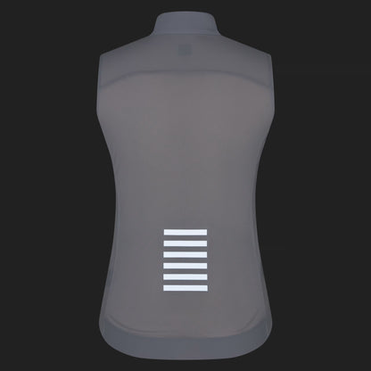 Rapha Women's Pro Team Gilet II Silver/White BWH01XXGGW image 3