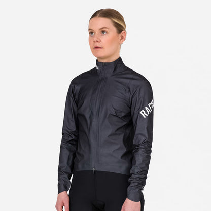 Rapha 2026 Women's Pro Team Lightweight Rain Jacket, Black Charcoal image 4