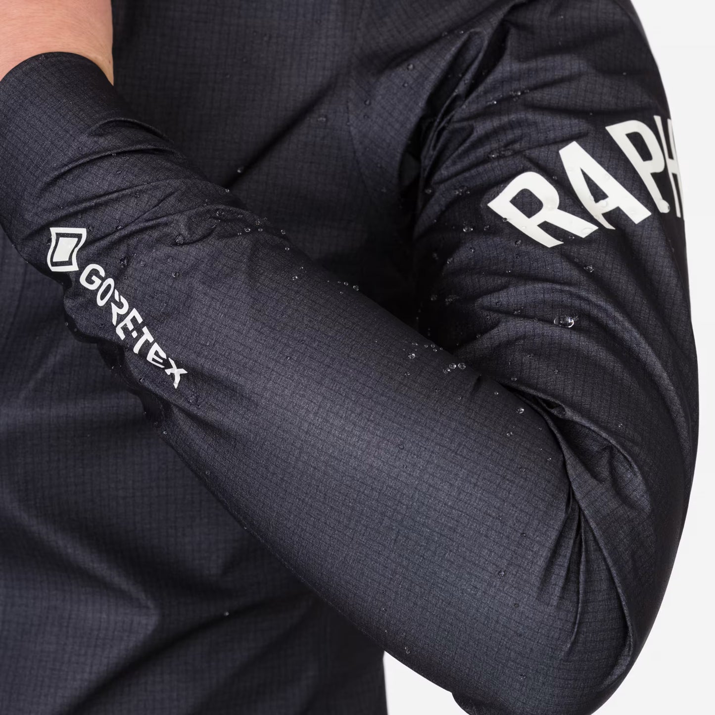 Rapha 2026 Women's Pro Team Lightweight Rain Jacket, Black Charcoal image 8