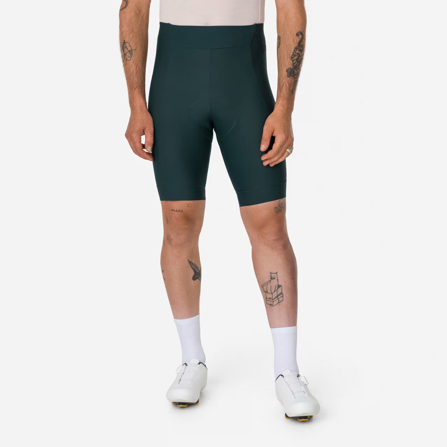 Rapha 2025 Men's Core Shorts Forest Green / White image 6