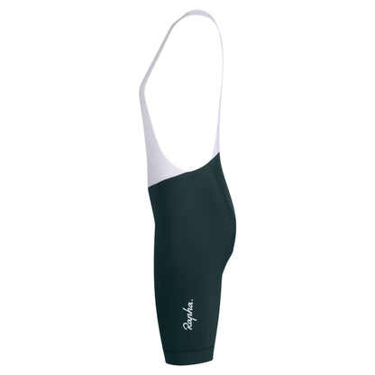 Rapha 2025 Women's Core Bib Shorts Forest Green/White CCK01XXFWHXXS,CCK01XXFWHXSM,CCK01XXFWHSML,CCK01XXFWHMED,CCK01XXFWHLRG,CCK01XXFWHXLG image 4