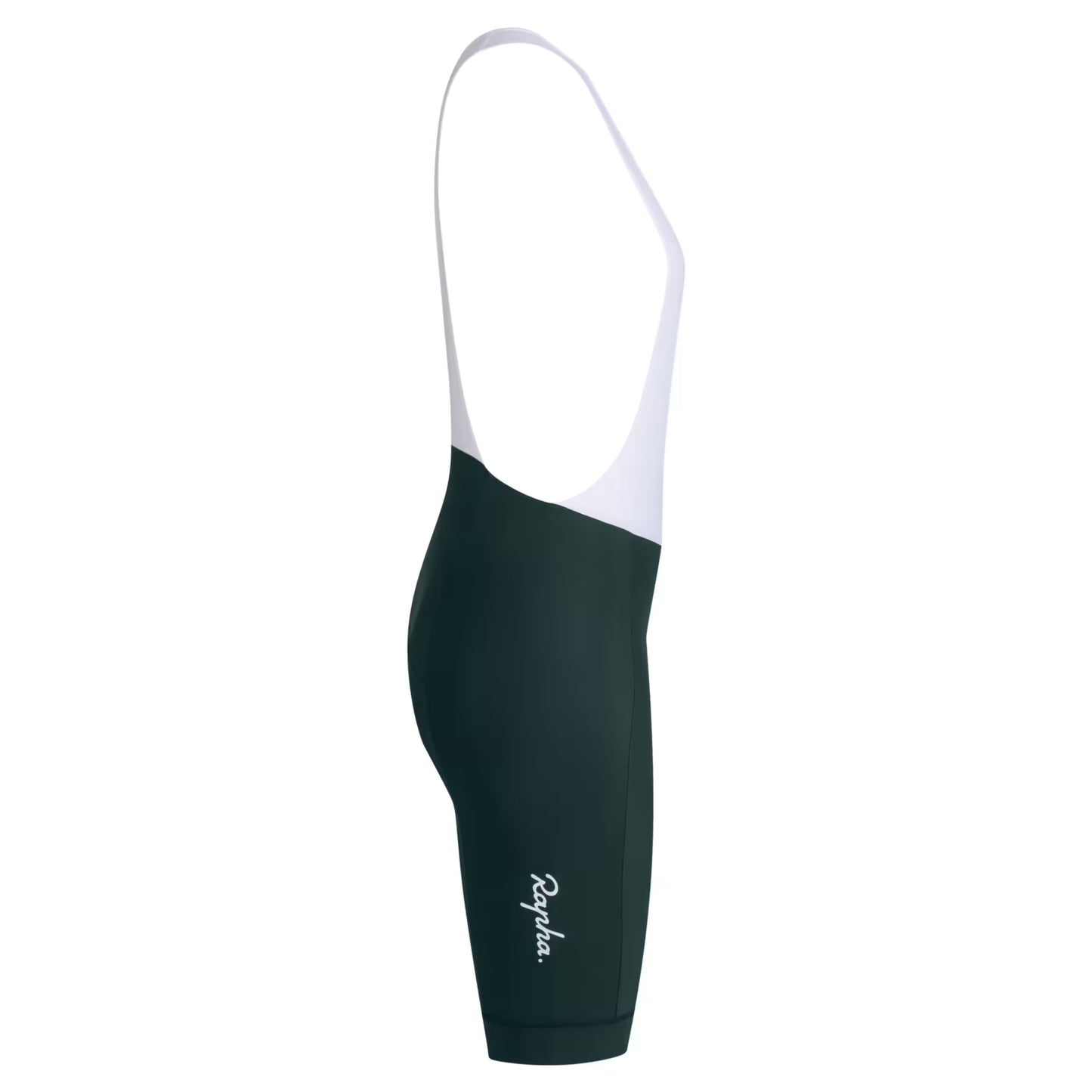 Rapha 2025 Women's Core Bib Shorts Forest Green/White CCK01XXFWHXXS,CCK01XXFWHXSM,CCK01XXFWHSML,CCK01XXFWHMED,CCK01XXFWHLRG,CCK01XXFWHXLG image 3