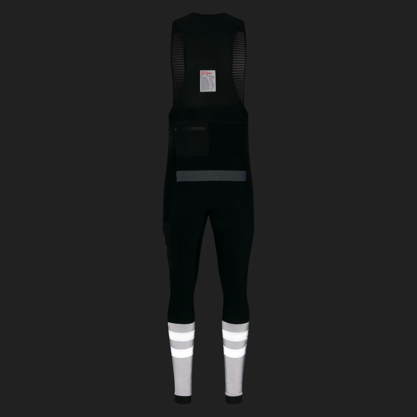 Rapha Brevet Men's Cargo Winter Tights, Black image 4