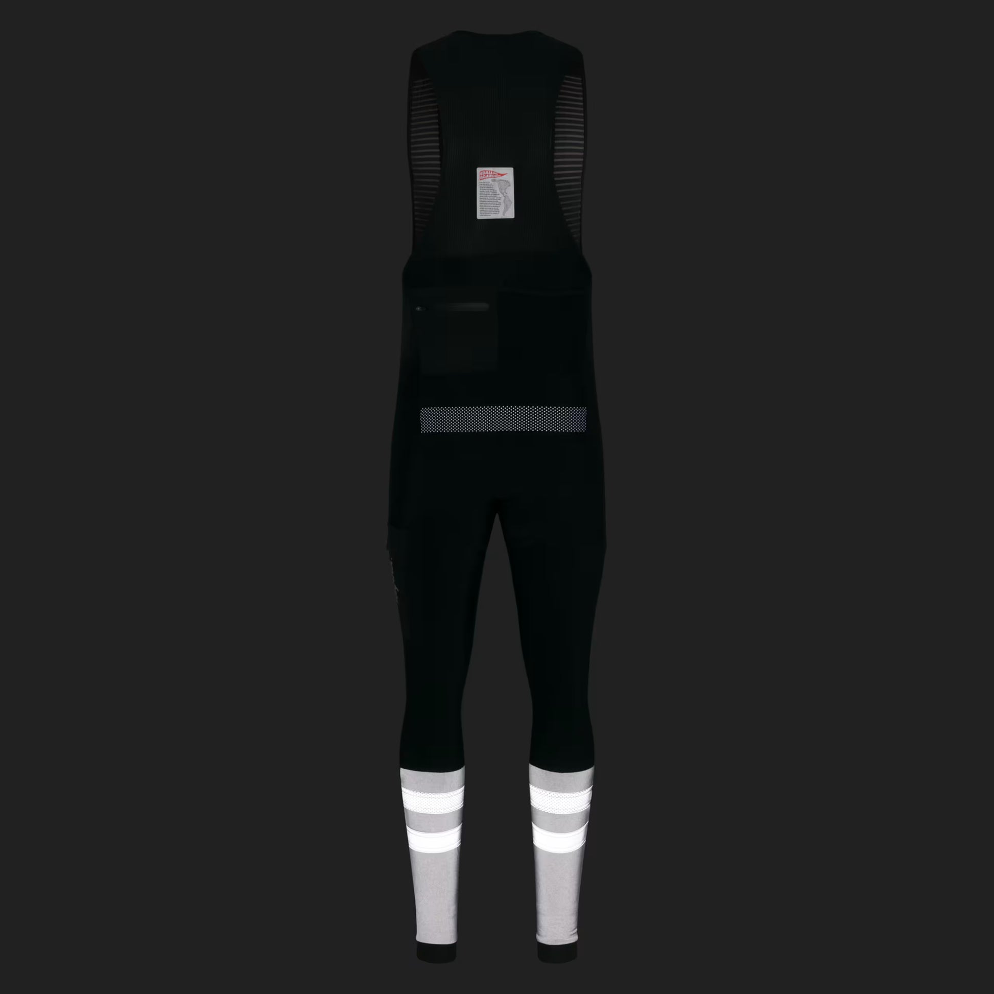 Rapha Brevet Men's Cargo Winter Tights, Black image 4