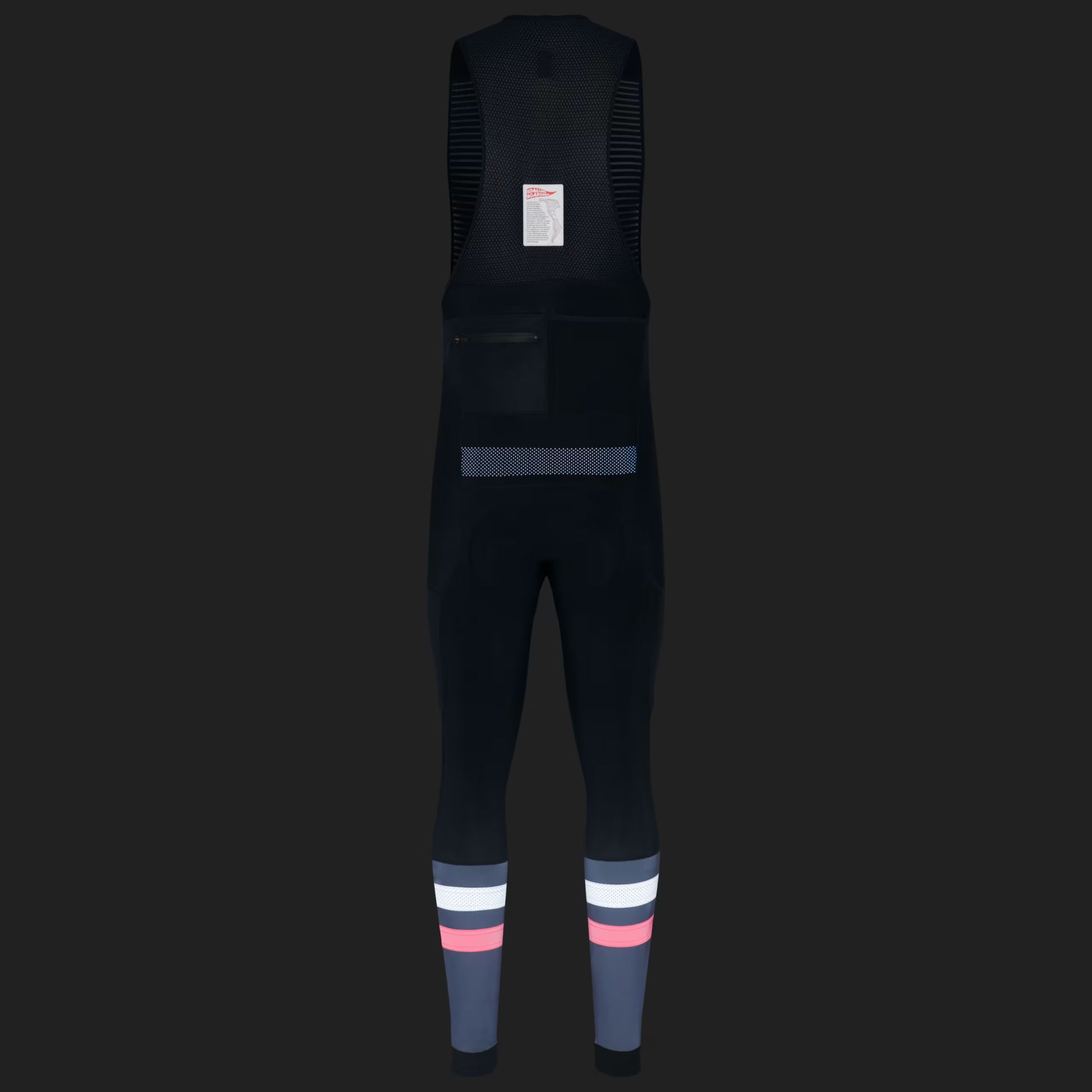 Rapha Brevet Men's Cargo Winter Tights, Dark Navy/White image 5