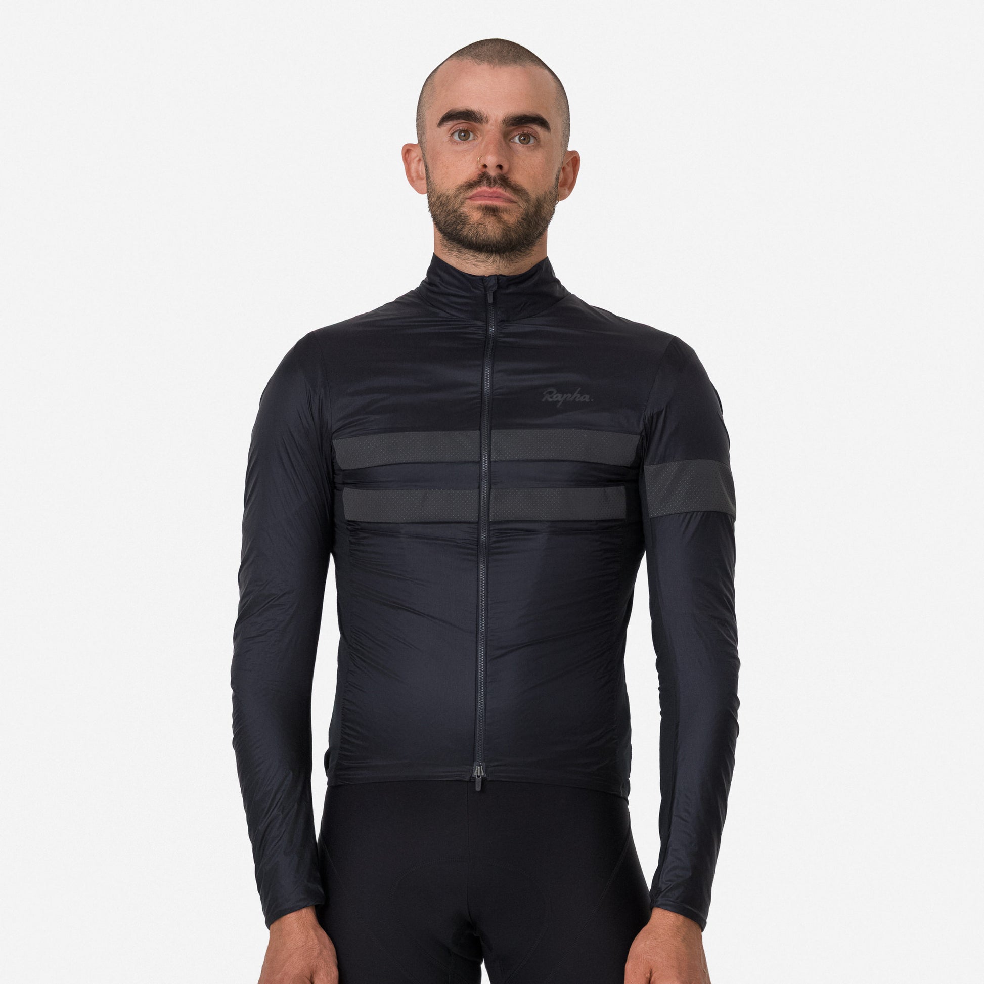 Rapha Men's Brevet Insulated Jacket, Black image 3