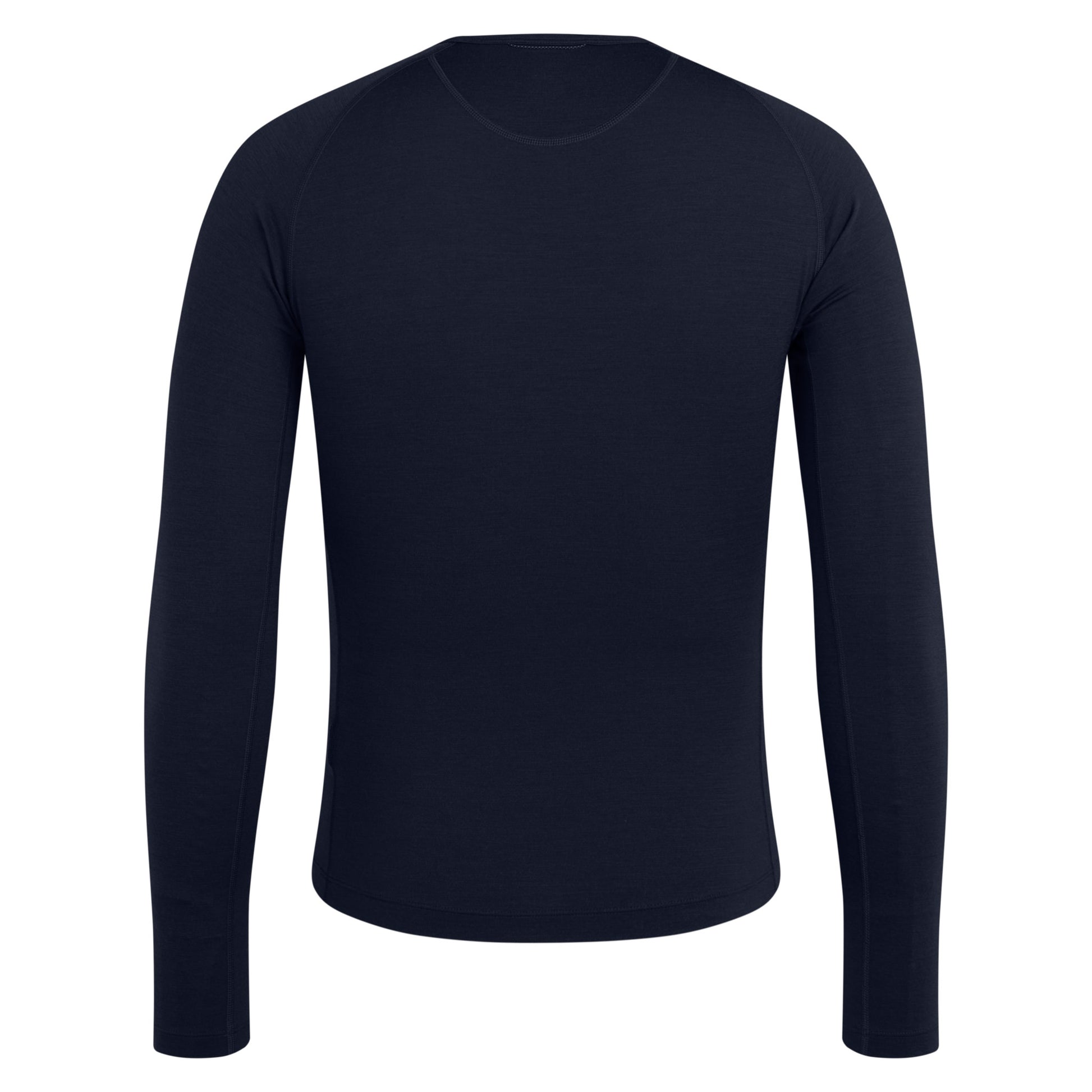 Rapha Men's Merino Long Sleeve Base Layer, Dark Navy image 2