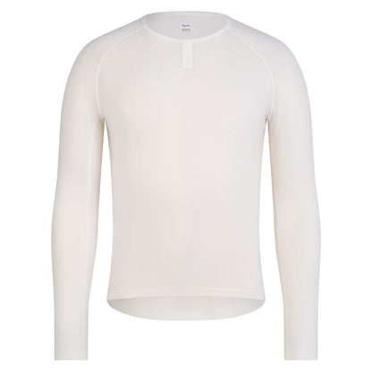 Rapha Men's Merino Long Sleeve Base Layer - Cream/White image 1