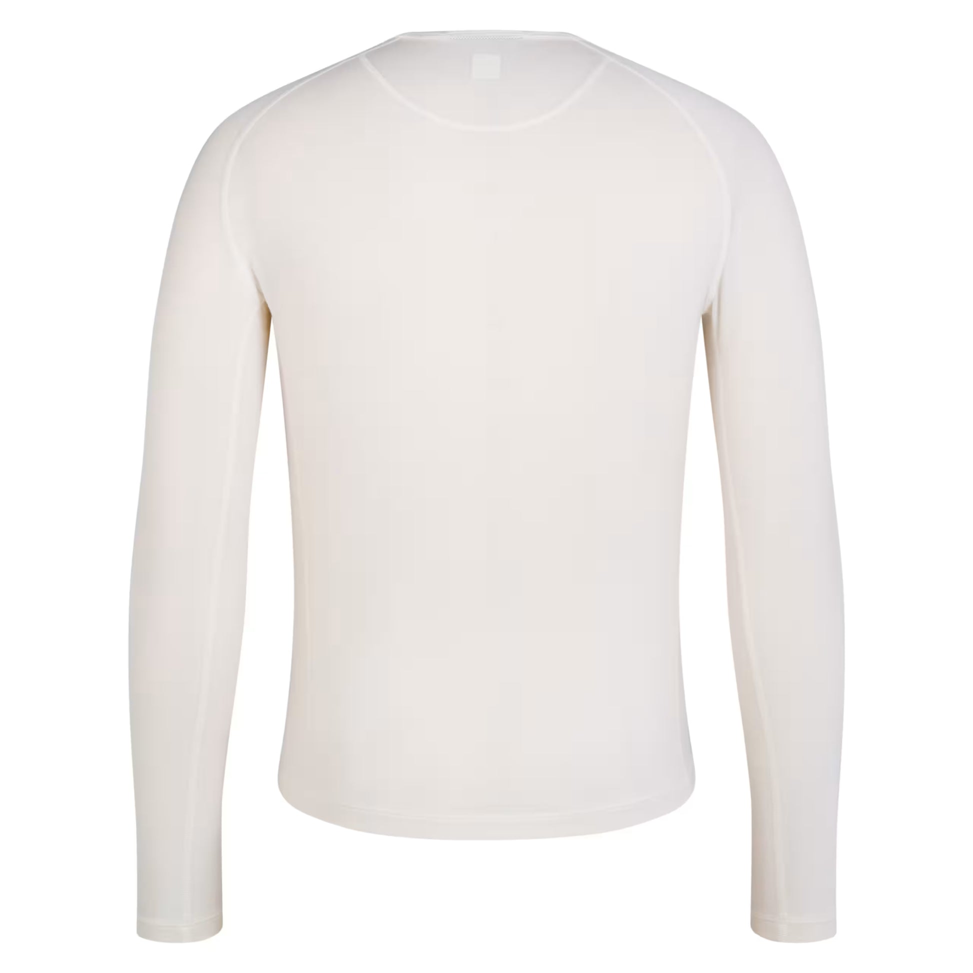 Rapha Men's Merino Long Sleeve Base Layer - Cream/White image 2
