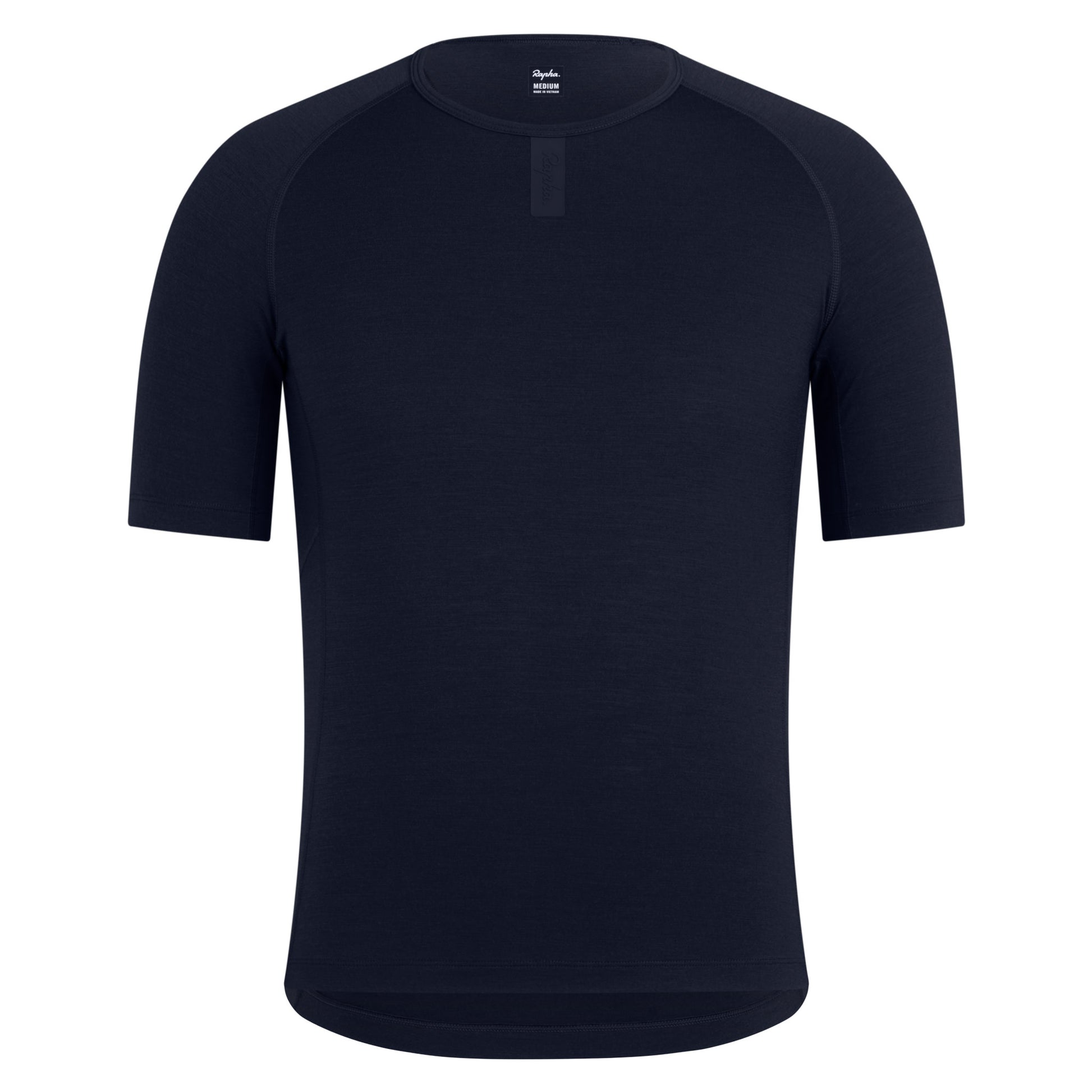 Rapha Men's Merino Base Layer Short Sleeve, Dark Navy CIA01XXDNY image 1