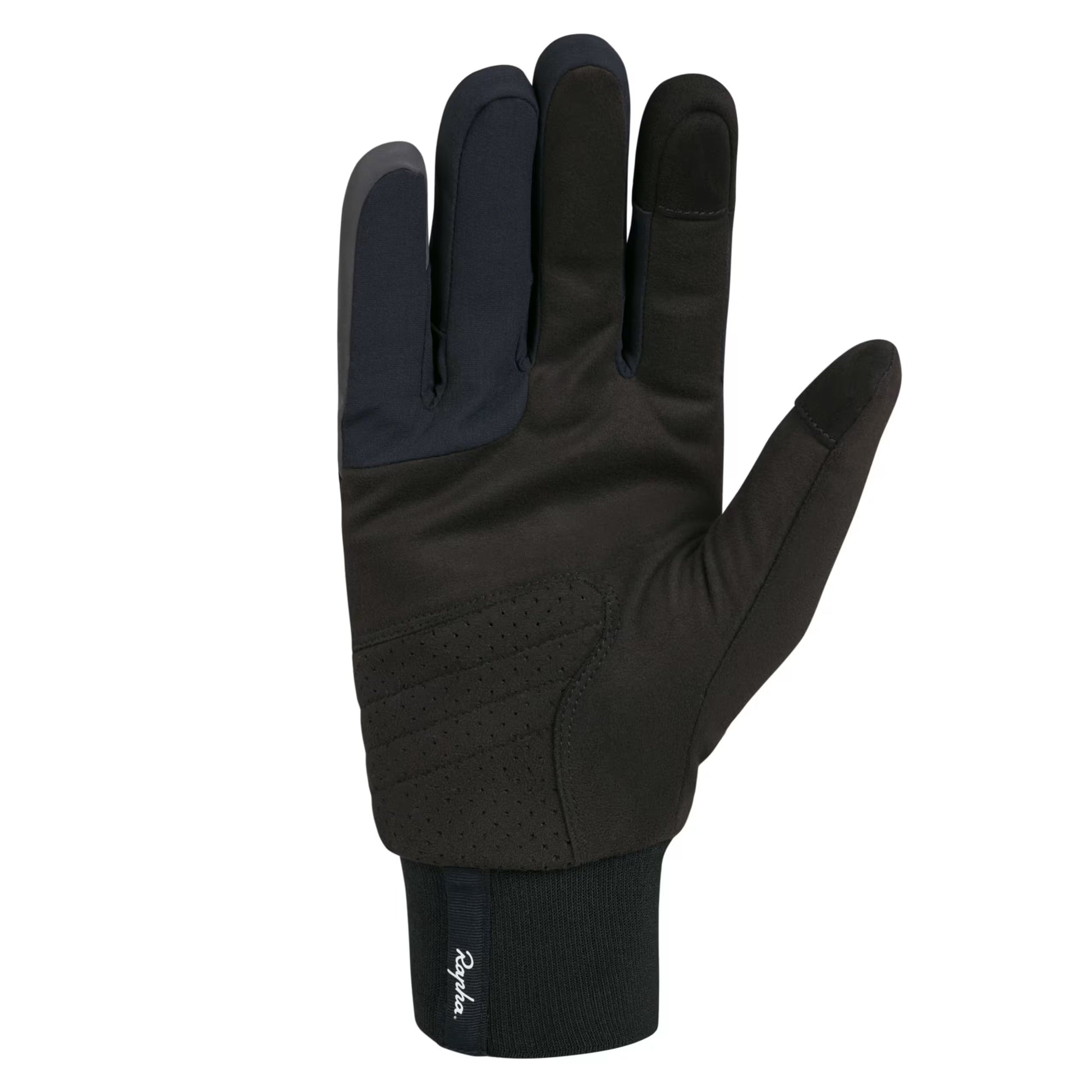 Rapha Unisex Windstopper Insulated Gloves, Black/Grey Reflective image 2