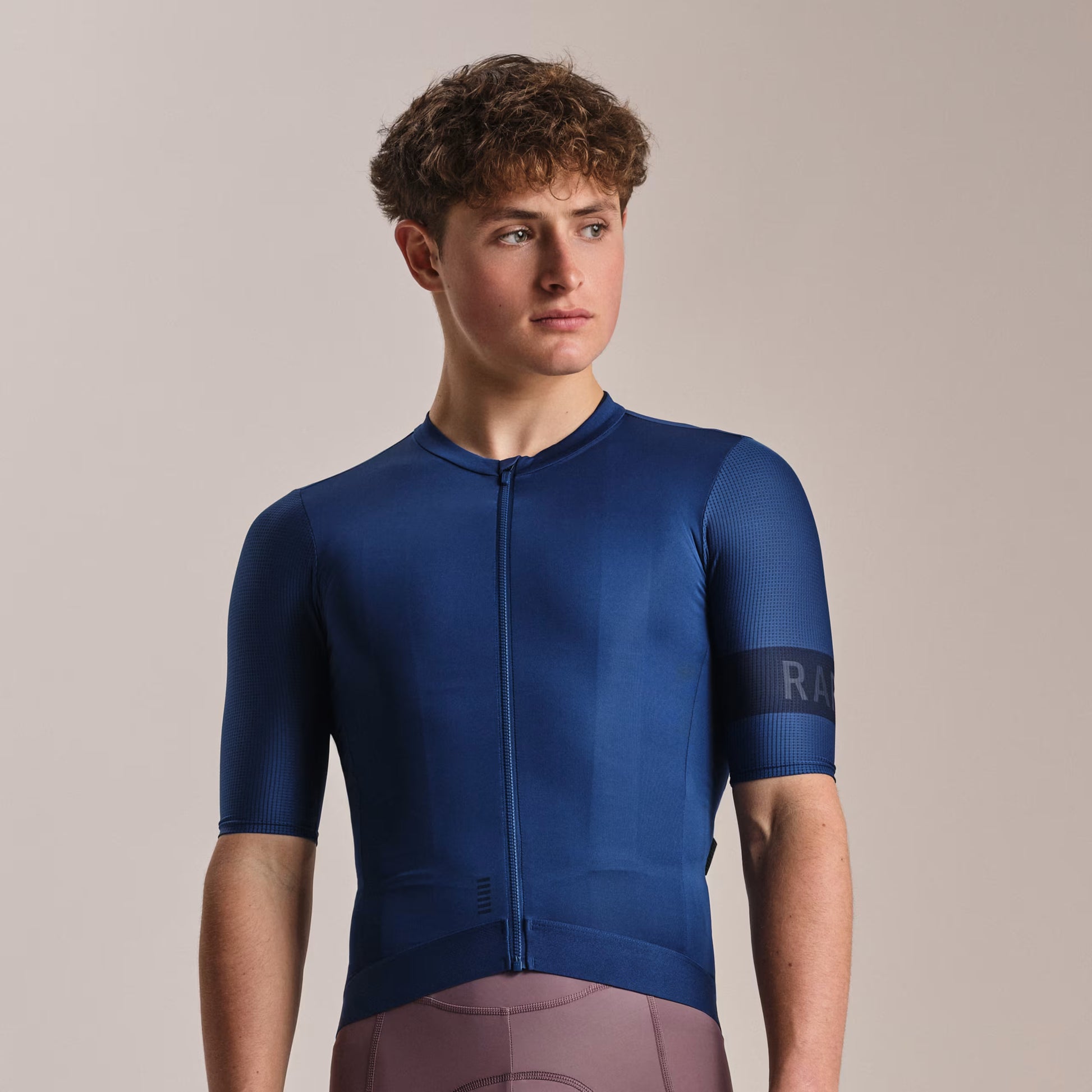 Rapha 2026 Men's Pro Team Jersey, Fossil Blue/Marine Blue image 3