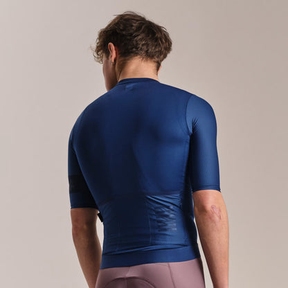 Rapha 2026 Men's Pro Team Jersey, Fossil Blue/Marine Blue image 6
