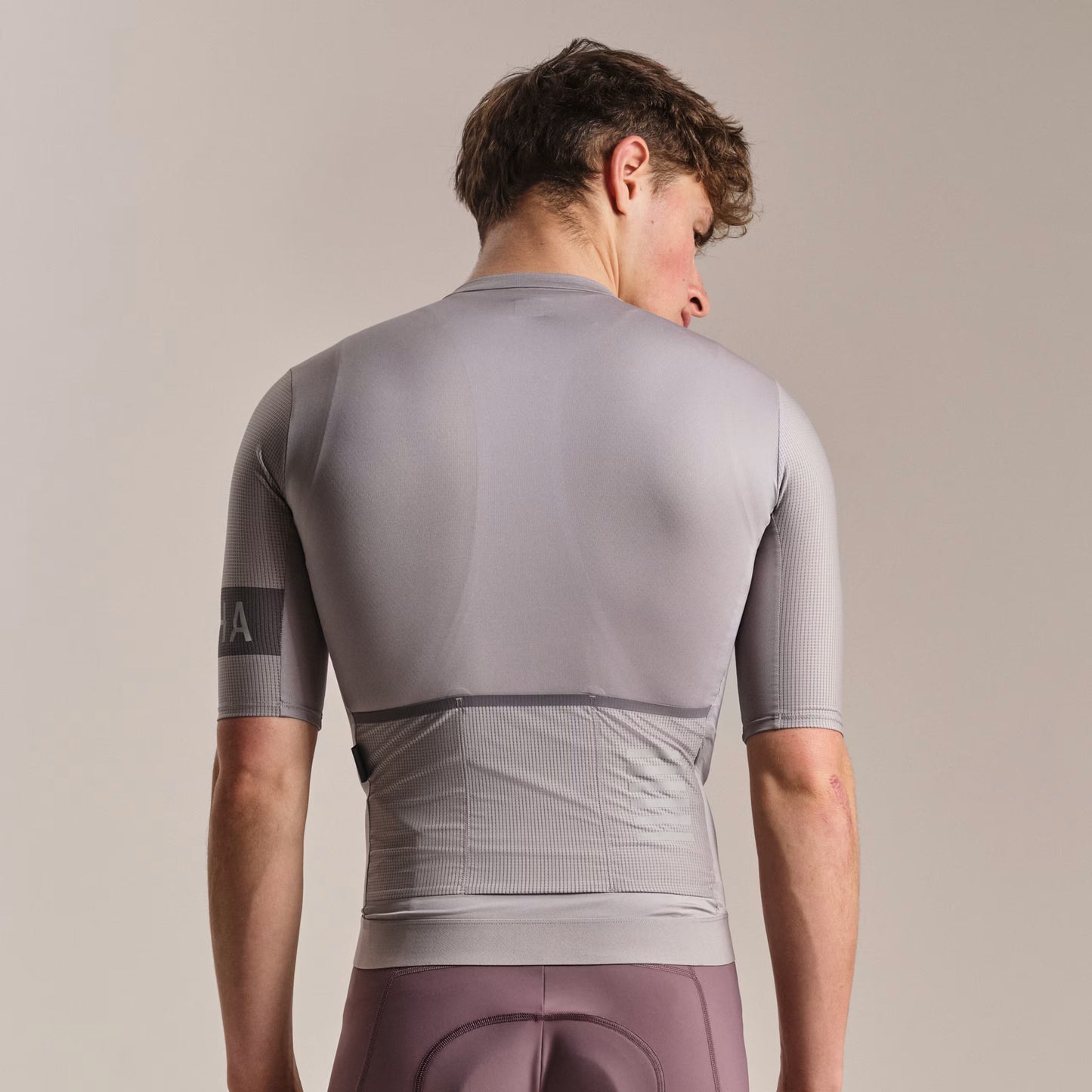 Rapha 2026 Men's Pro Team Jersey, Smoky Silver/Dark Grey image 6