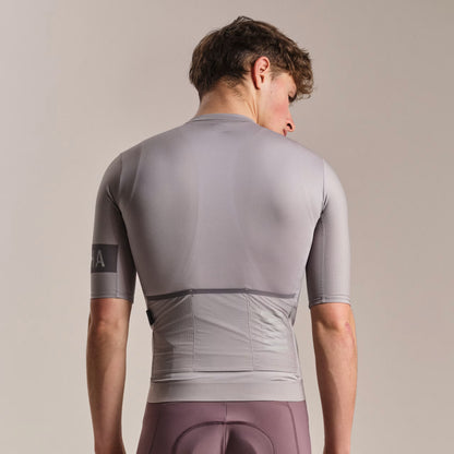 Rapha 2026 Men's Pro Team Jersey, Smoky Silver/Dark Grey image 6