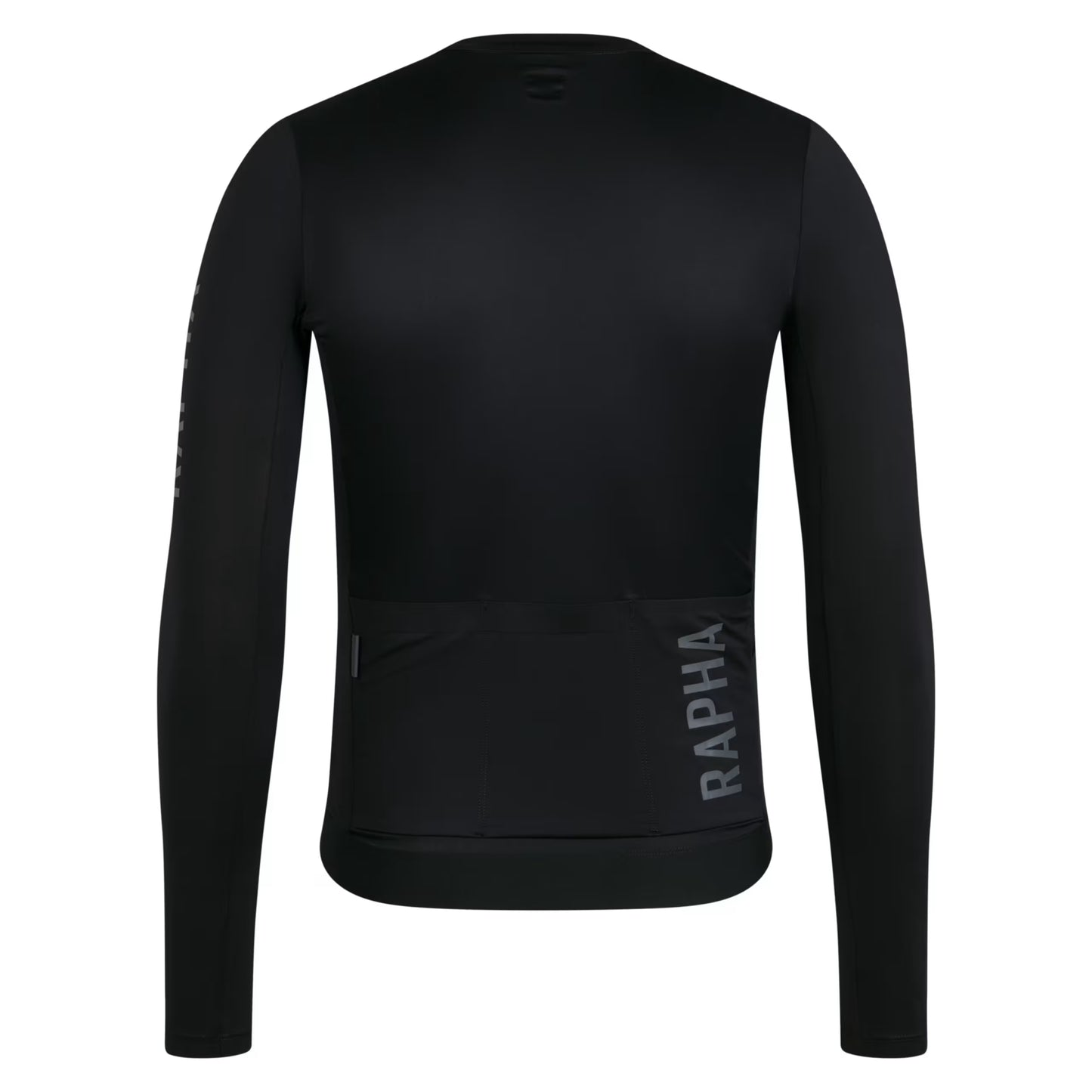 Rapha 2026 Men's Pro Team Long Sleeve Lightweight Jersey, Moss Black/Dark Grey image 2