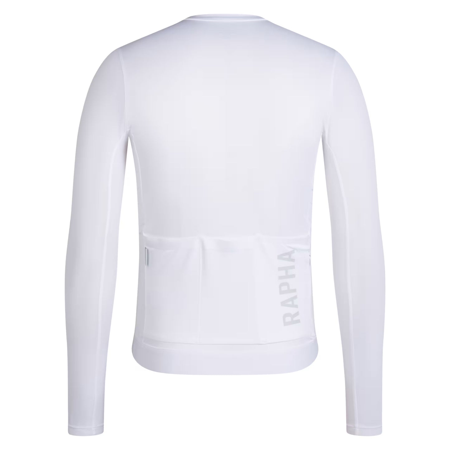 Rapha 2026 Men's Pro Team Long Sleeve Lightweight Jersey, White/Silver image 2