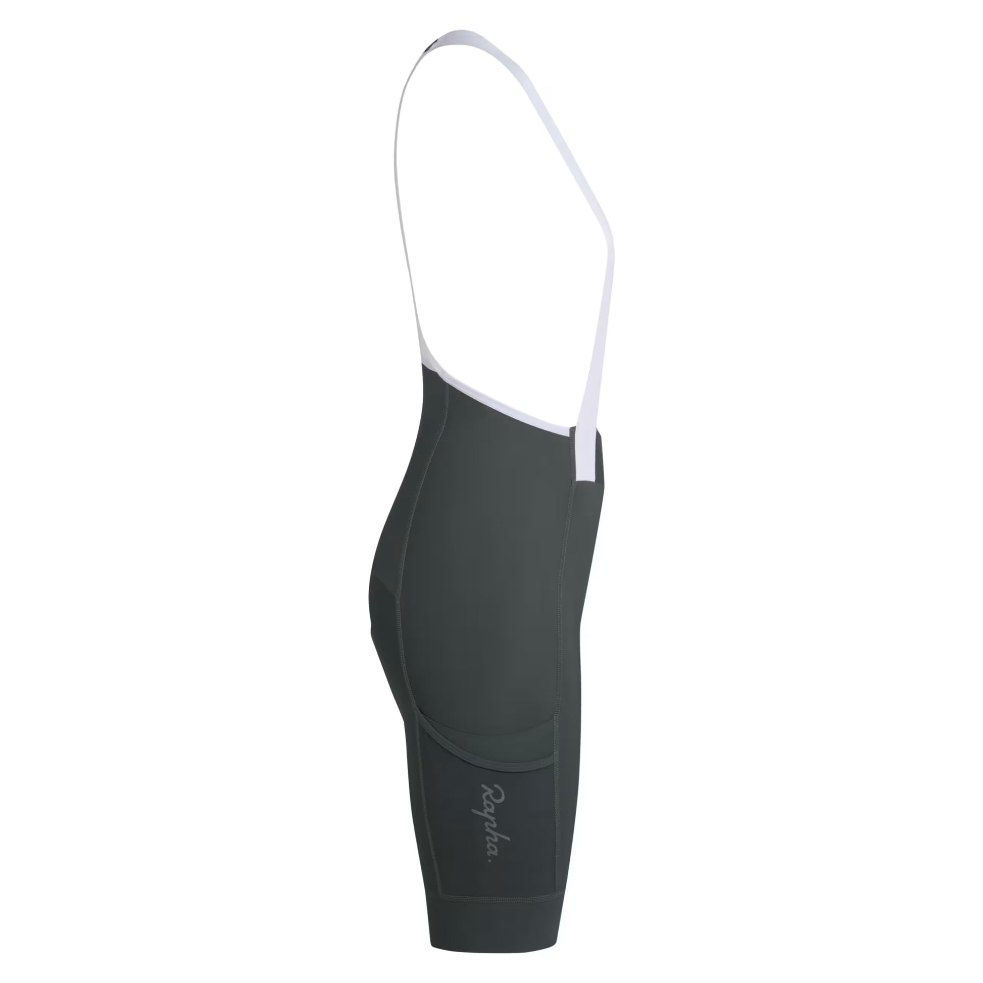 2026 Rapha Women's Brevet Element Cargo Bib Shorts, Onyx/White image 3