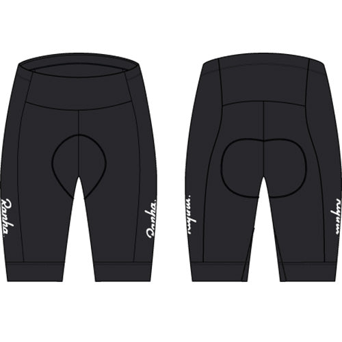 Rapha 2026 Women's Core Shorts, Black/White