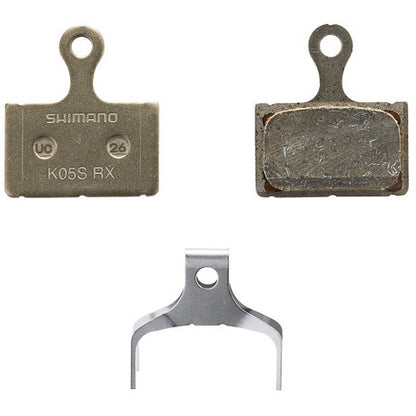 Shimano Disc Brake Pads BP-K05S-RX Resin Without Fin image 1