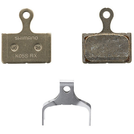 Shimano Disc Brake Pads BP-K05S-RX Resin Without Fin image 1