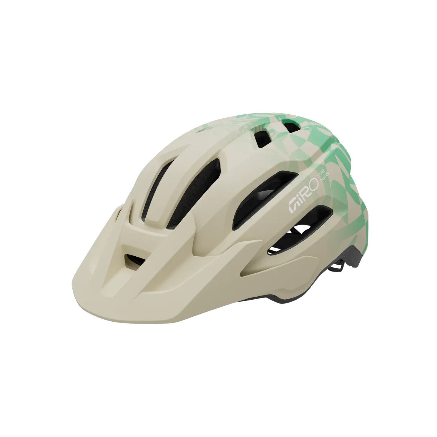 Giro Fixture II MIPS MTB/Commuting Helmet 54-61cm - Matt Stone/Green Rush image 4