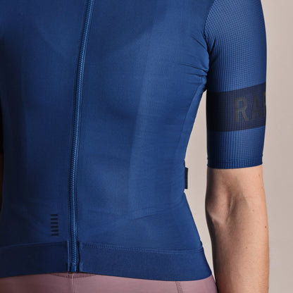 Rapha 2026 Women's Pro Team Jersey, Fossil Blue/Marine Blue image 5