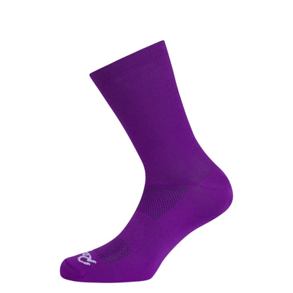 Rapha Unisex Logo Socks, Ultraviolet/White