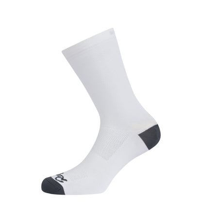 Rapha Unisex Logo Socks, White/Grey