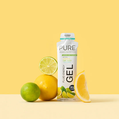 Pure Fluid Energy Gel Lemon Lime Caffeine - 58g image 2