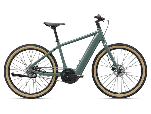 Giant Momentum Transend E+ GTS, Small, Abyssal Green Electric Urban Bike 2213252154