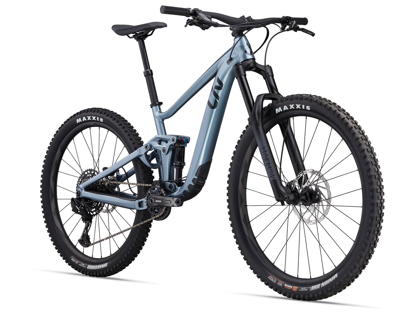 2023 Giant Liv Intrigue LT 2 Women's Mountain Bike, Aged Denim image 1