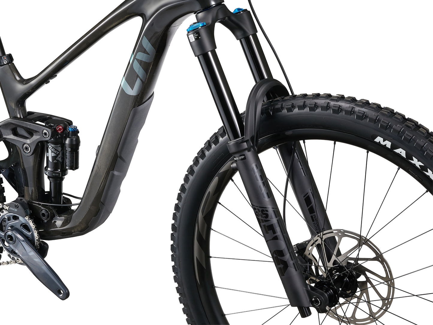 Giant Liv Intrigue LT Advanced Pro 1 Women's Mountain Bike, Raw Carbon image 7