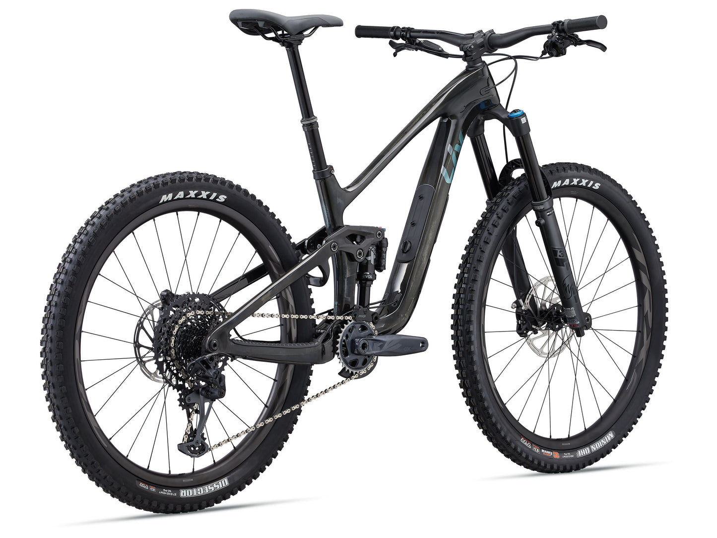 Giant Liv Intrigue LT Advanced Pro 1 Women's Mountain Bike, Raw Carbon image 2
