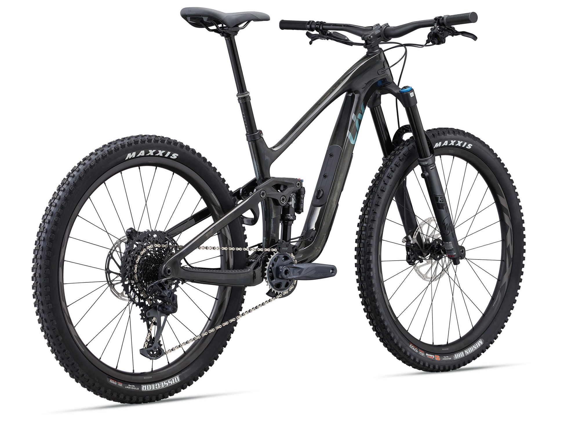Giant Liv Intrigue LT Advanced Pro 1 Women's Mountain Bike, Raw Carbon image 2