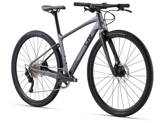 Giant Liv Thrive 1, Liquid Metal, Small, Women's Fitness/Urban Bike 2310121124 image 1