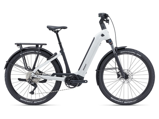 Giant AnyTour X E+ 3 Unisex Electric Urban Bike - Snow Drift